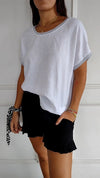 Round Neck Loose T-shirt