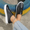 Flat Lace Up Casual Shoes