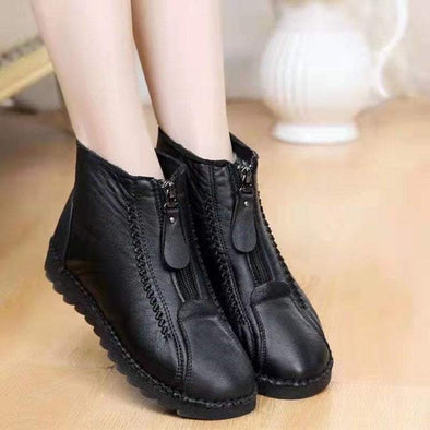 Women's Genuine Leather Non-Slip Ankle Boots