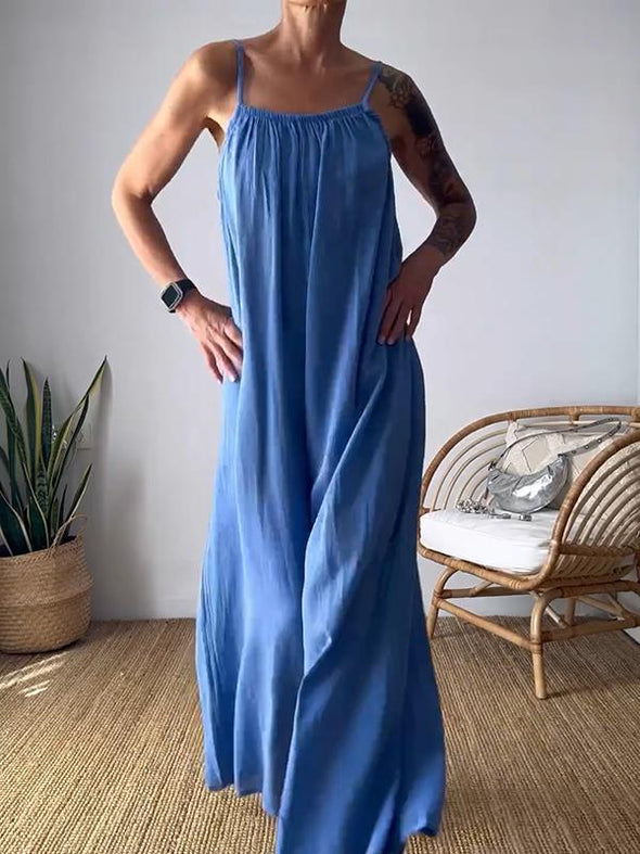 Women Casual Sleeveless Jumpsuit