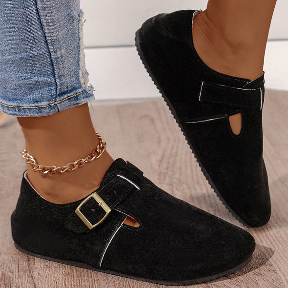 Low Heel Toe Loafers