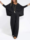 Women's Casual Long Sleeve Round Neck Suit